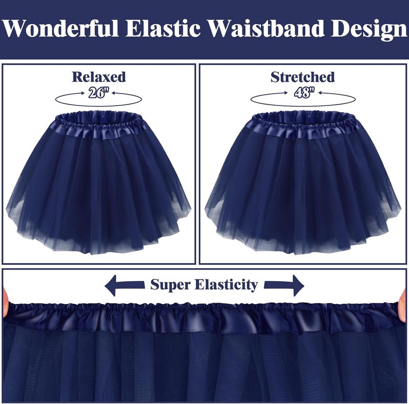 Sarfel Tutu for Women Adults 5 Layerd Tutu Skirts for Women Fluffy Halloween Tutus Adult Tutus Womens Tulle Skirt 80s Costume - Image 5